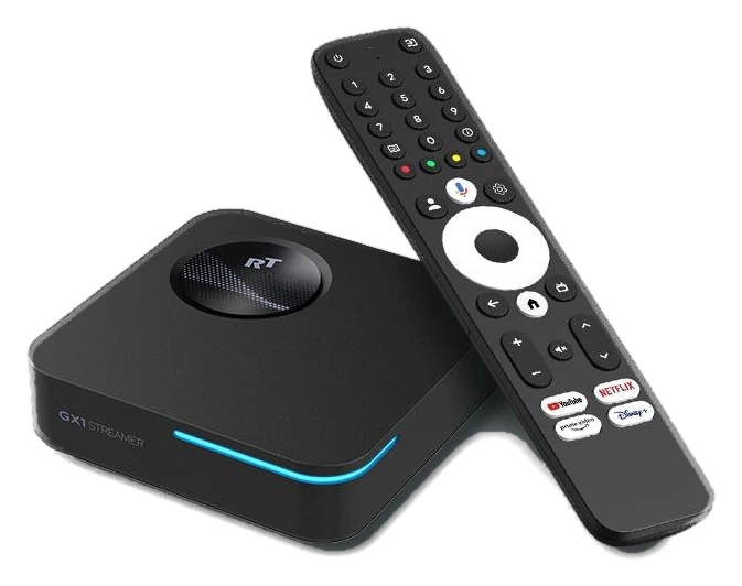 Rocktek GX1 Google TV priedėlis su balso pultu