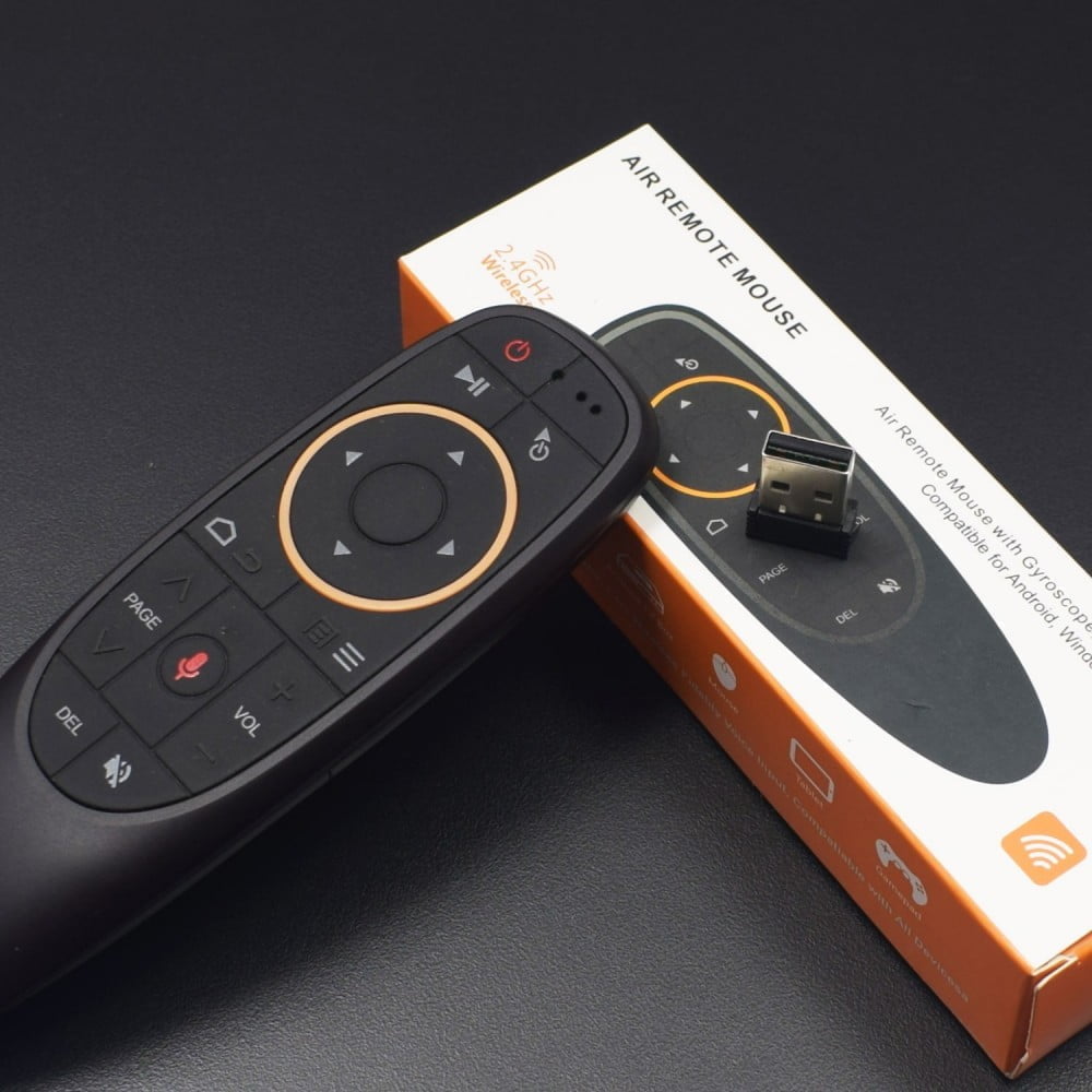 G10 air mouse pultelis (tinka tv priedėliams tv box šilelis - t2)