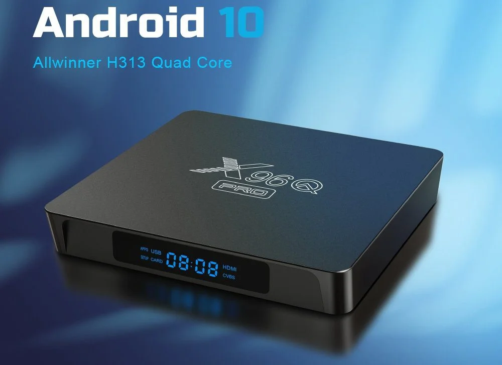 Tv priedėlis x96q pro 2/16gb android 10. 0 tv box