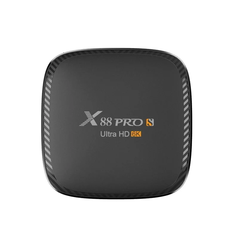 X88 PRO S Android TV priedėlis - H616 4/64GB Android 10.0