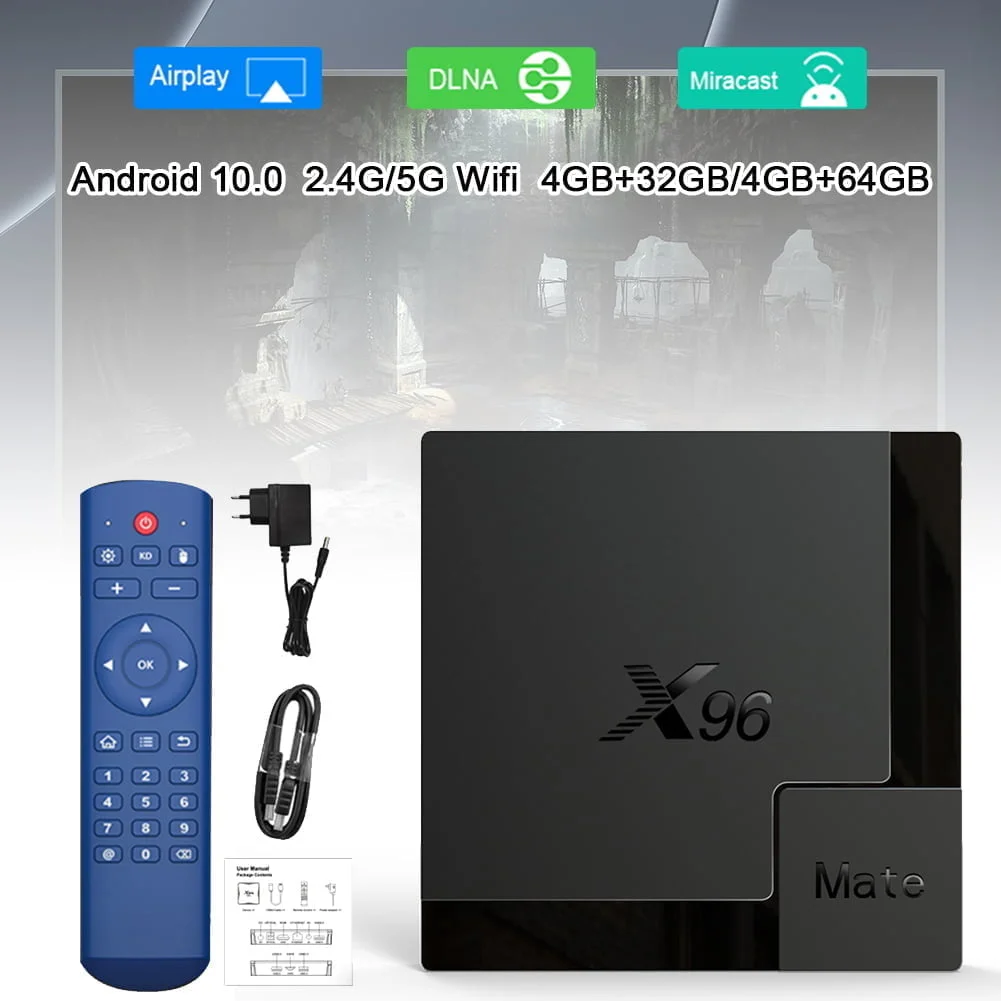 X96 Mate Android 10.0 TV priedėlis 4/64 – Androidbox.lt X96 mate android 10. 0 tv priedėlis 4/64