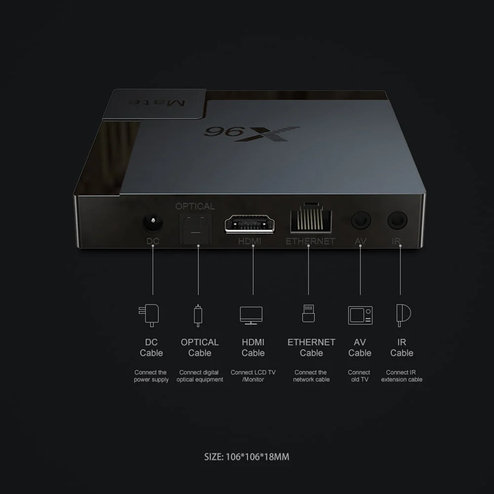 X96 Mate Android 10.0 TV priedėlis 4/64 – Androidbox.lt X96 mate android 10. 0 tv priedėlis 4/64