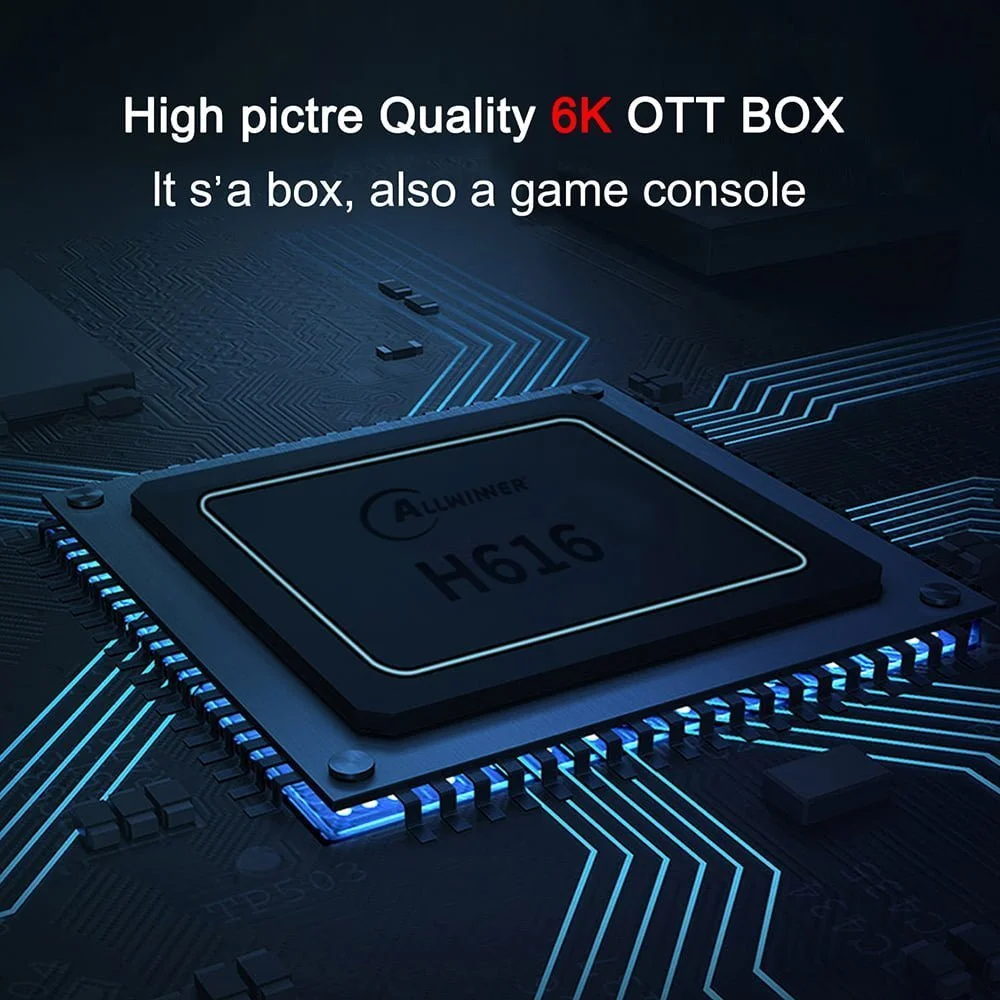 X88 PRO S Android TV priedėlis - H616 4/64GB Android 10.0