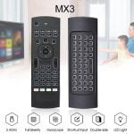 Daugiafunkcinis MX3 Air Mouse pultelis TV priedėliams tv box