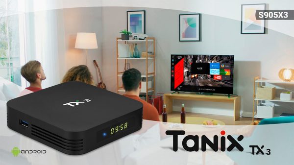 Tanix TX3 televizijos imtuvai(priedėliai)