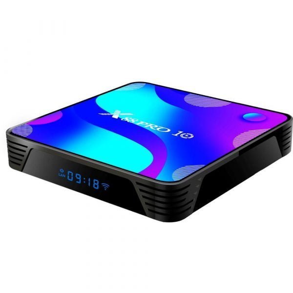 TV priedėlis X88 PRO10 4/64GB - tv box Android 11.0 – Androidbox.lt