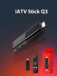 Android TV 10 stick iATV Q3-Android 10-H313 Puikiai tinka Go 3 ir SMART IPTV