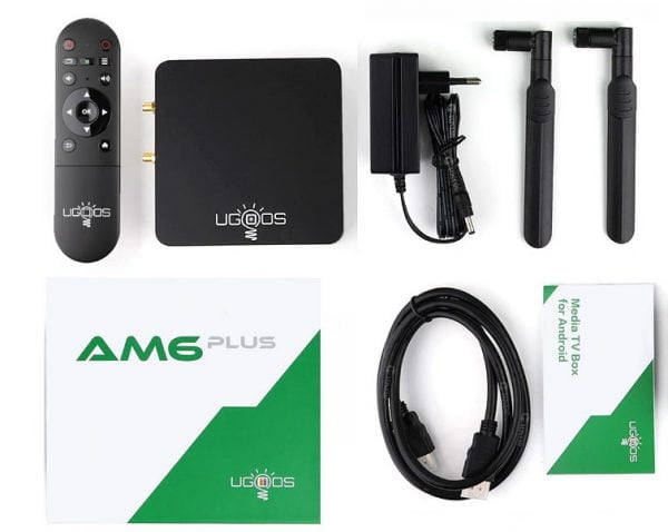 TV priedėlis Ugoos AM6B Plus 4GB/32GB – Androidbox.lt