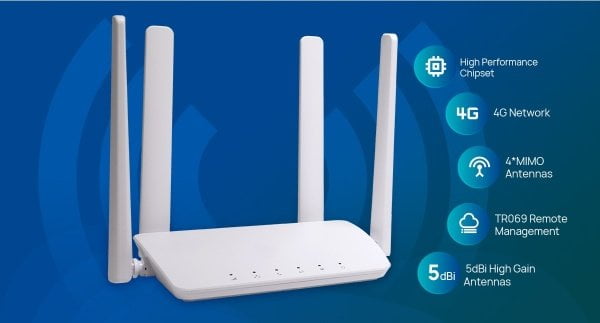 4g lte wi-fi modemas xmc1841 + 6 mėn mobilus internetas