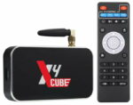 UGOOS X4 Cube TV priedėlis Android 11 Amlogic S905X4