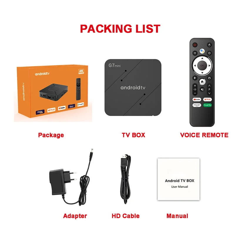 TV priedėlis G7 mini -Android 11.0-RAM/ROM 2/16GB - Gerai tinka Go3 ir SMART IPTV 3 TV priedėlis G7 mini -Android 11.0-RAM/ROM 2/16GB - Gerai tinka Go3 ir SMART IPTV