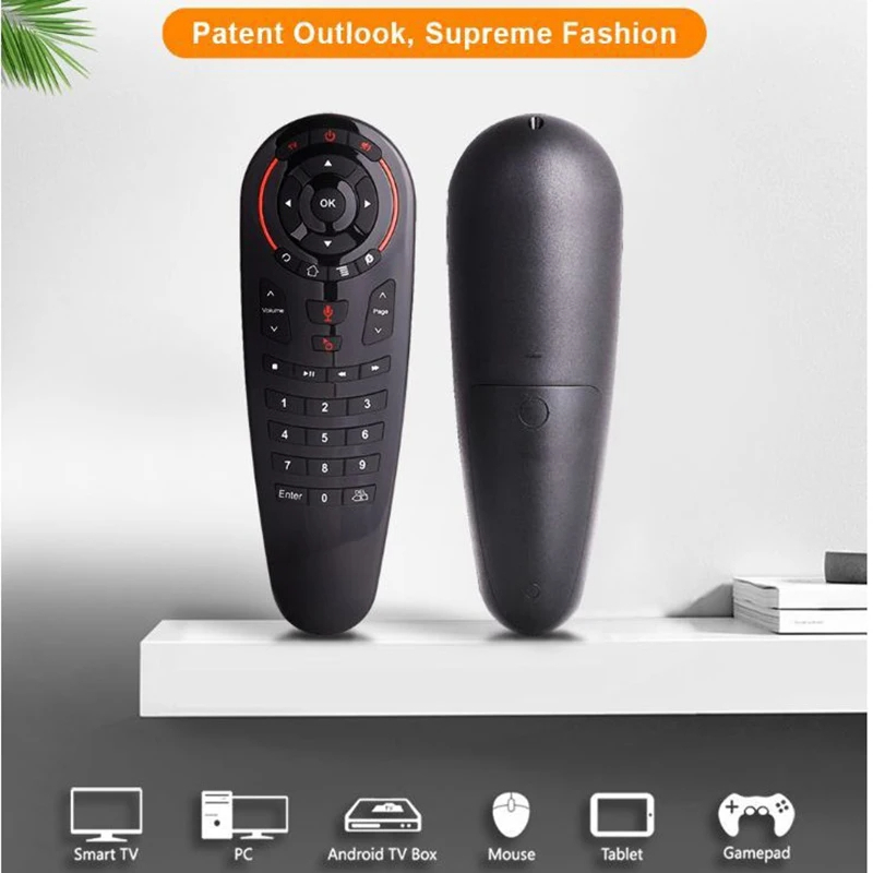 G30s air mouse pultelis - universalus nuotolinis valdymo įrenginys, tinka tv priedėliams