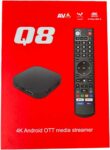 Q8 TV box priedėlis S905Y4 Android 11 4/32 GB