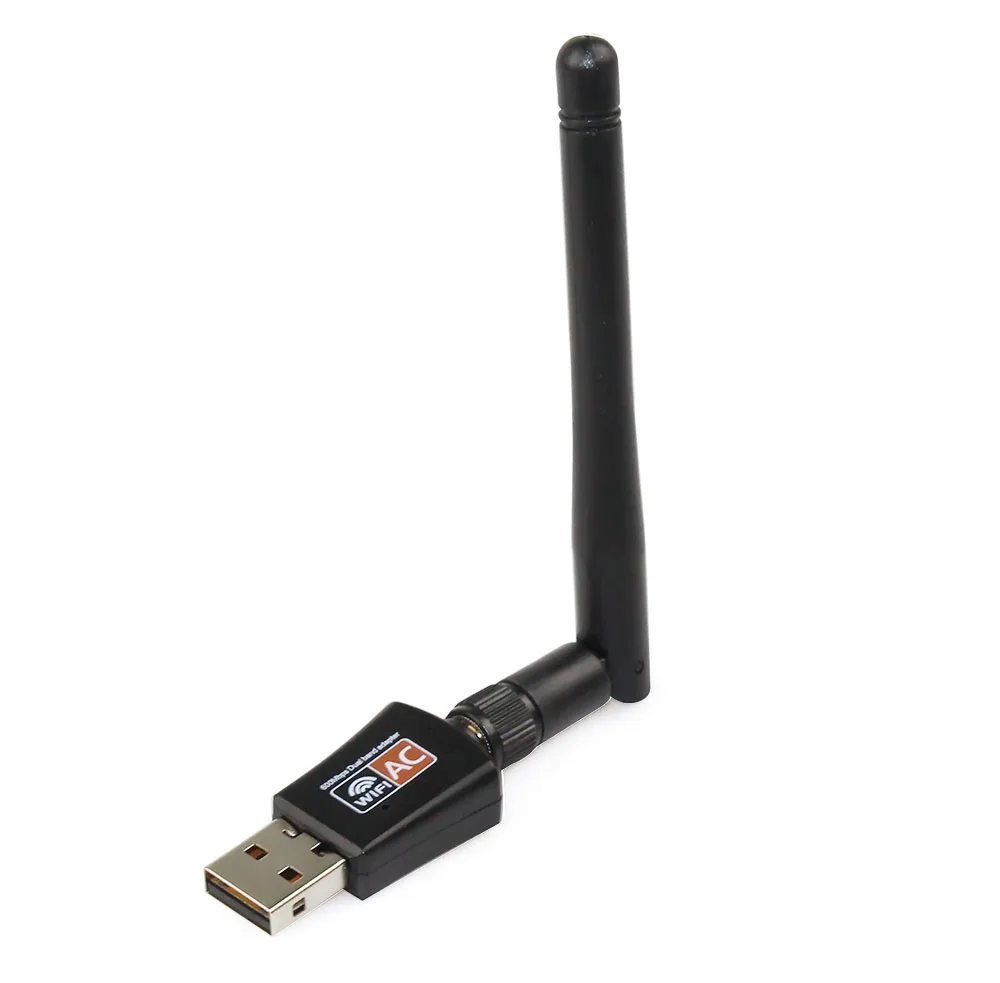 USB WiFi Dviejų dažnių 5 GHz 2,4 GHz 600 Mbps belaidžio tinklo plokštė