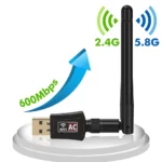 USB WiFi Dviejų dažnių 5 GHz 2,4 GHz 600 Mbps belaidžio tinklo plokštė