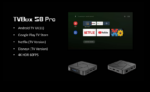 S8 Pro Android TV Box puikiai tinka Go3 ir SMART IPTV