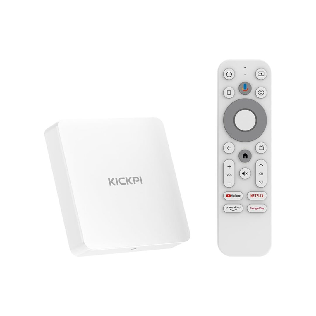 Kickpi kp1 android tv box puikiai tinka telia play, go3, ir netflix.