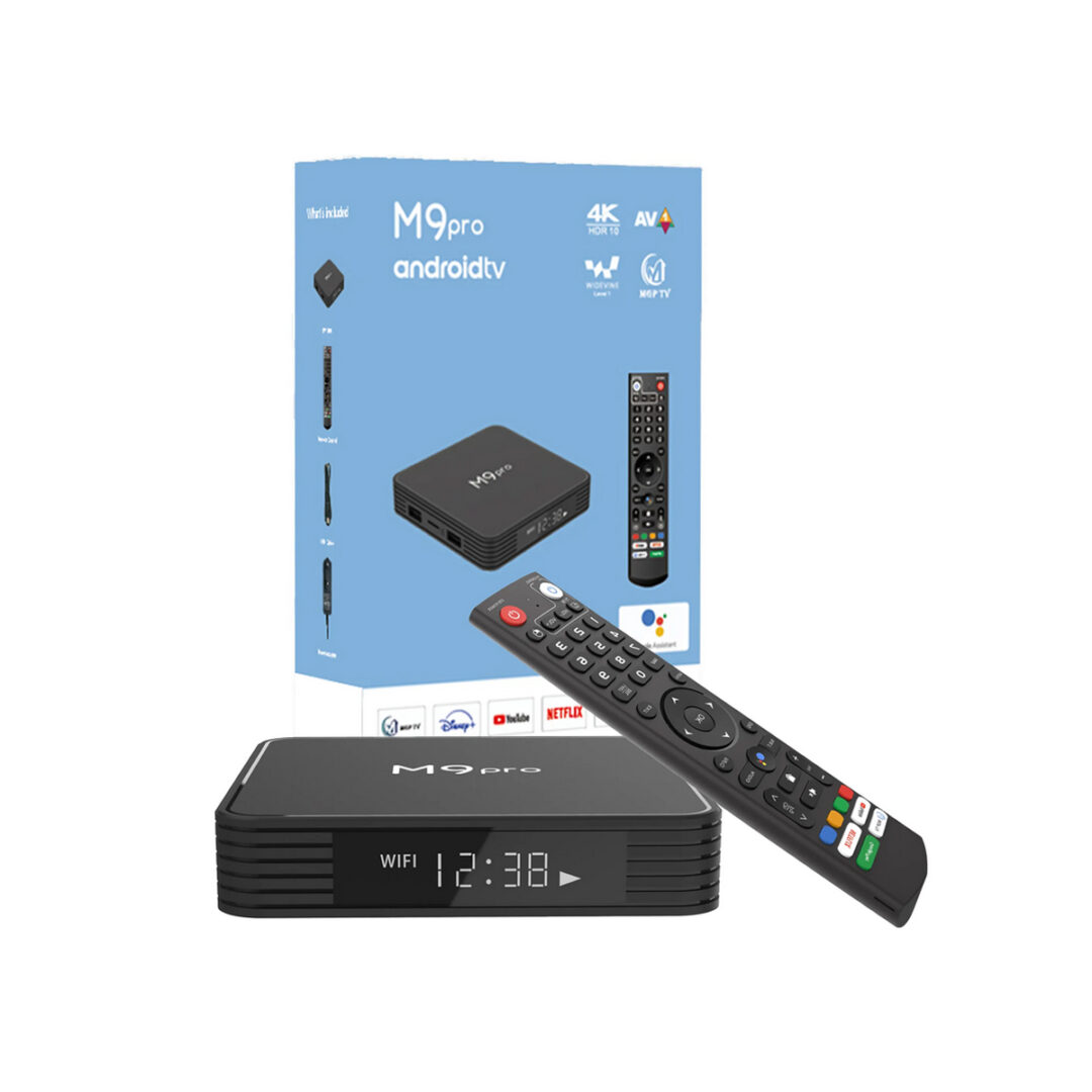 M9 Pro Android TV priedėlis 4/64 GB S905X4 puikiai tinka su Go3