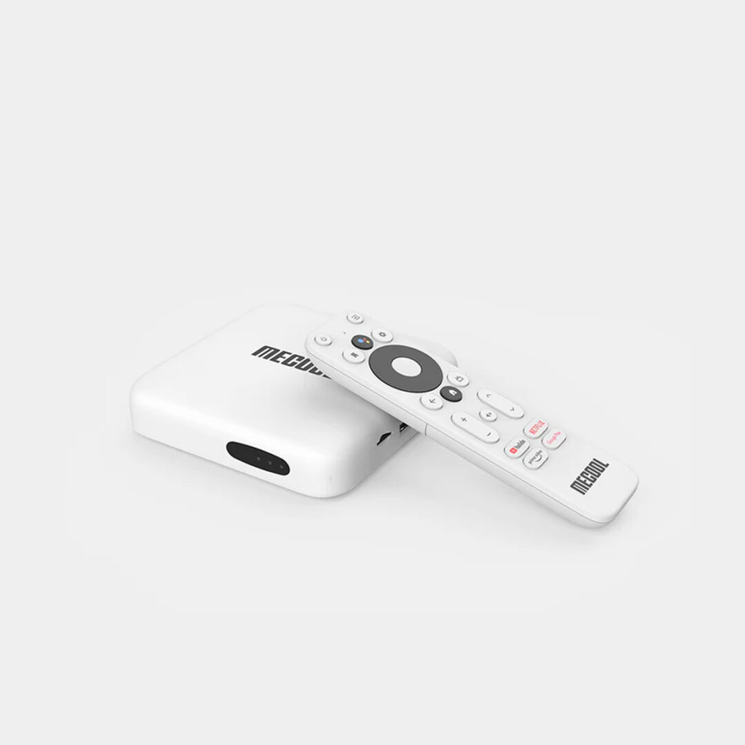 MECOOL KM2 Android TV 10 priedėlis, Google, Netflix sertifikuotas, puikiai tinka Go3, Youtube, IPTV