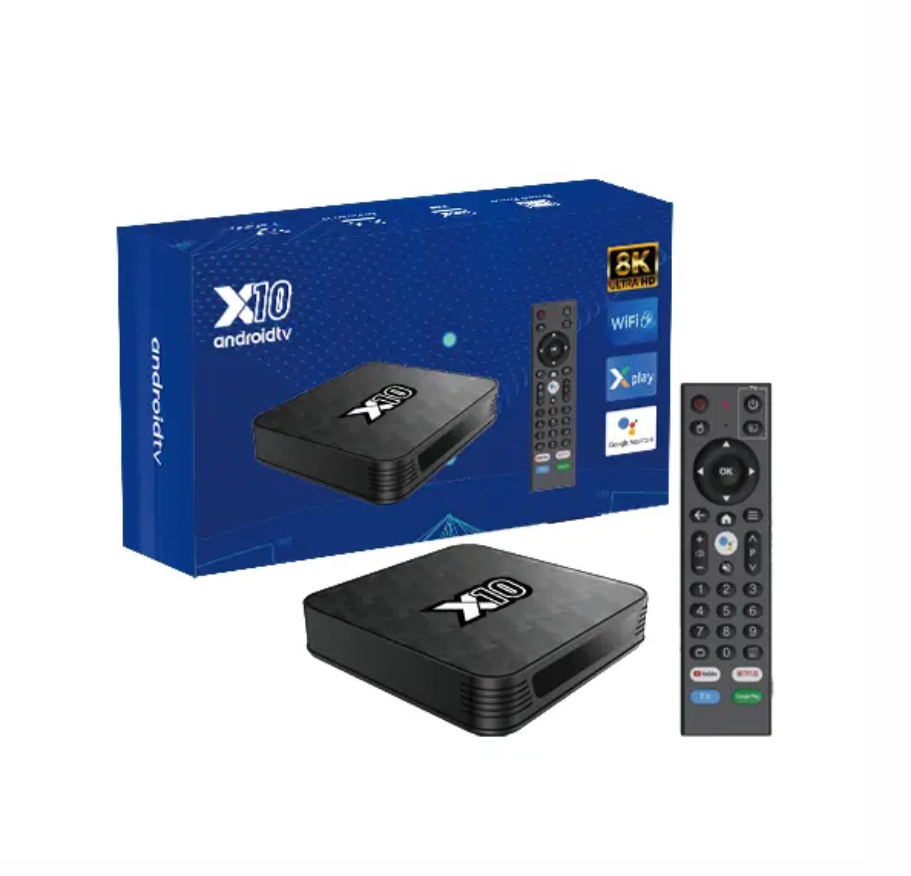 X10 tv box android tv priedėlis gerai veikia su go3