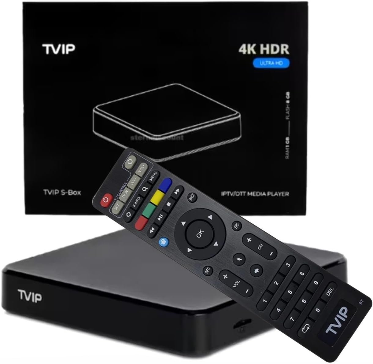 TVIP 705 BT 4K TV priedėlis