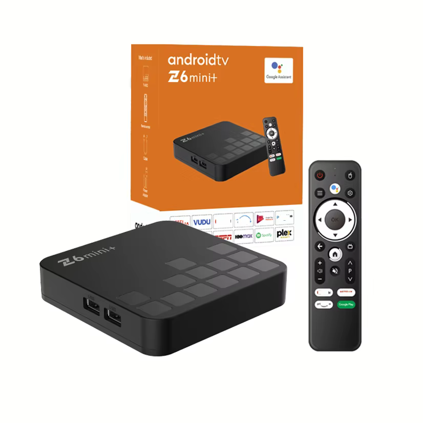 Z6 Mini+ Android TV Box 4K - Kompaktiškas Išmanusis TV Priedėlis 2GB+8GB su WiFi, Bluetooth, Netflix, YouTube Lietuvoje