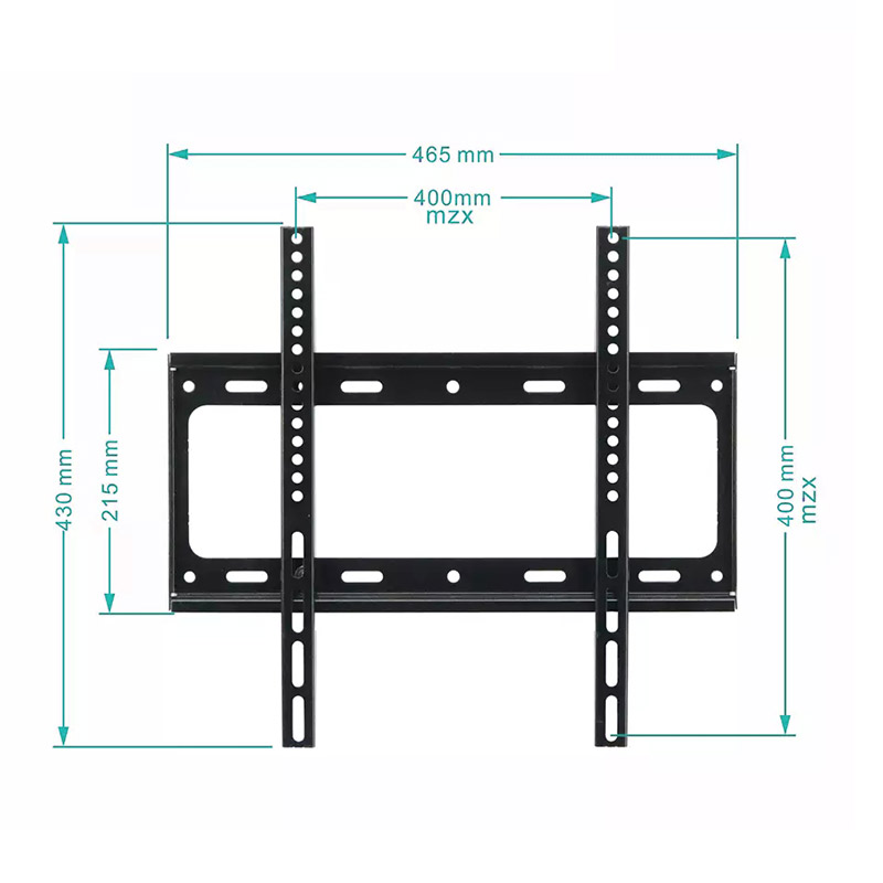 B42 fiksuotas TV laikiklis 26"– 65" (VESA 200x200–430x410, iki 50 kg) – Androidbox.lt B42 fiksuotas tv laikiklis 26"– 65" (vesa 200x200–430x410, iki 50 kg)