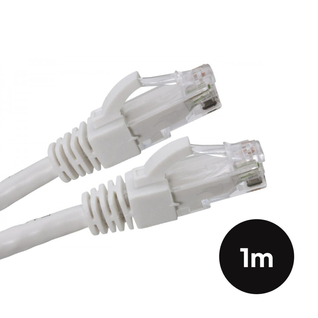 CAT6 UTP LAN kabelis 1m