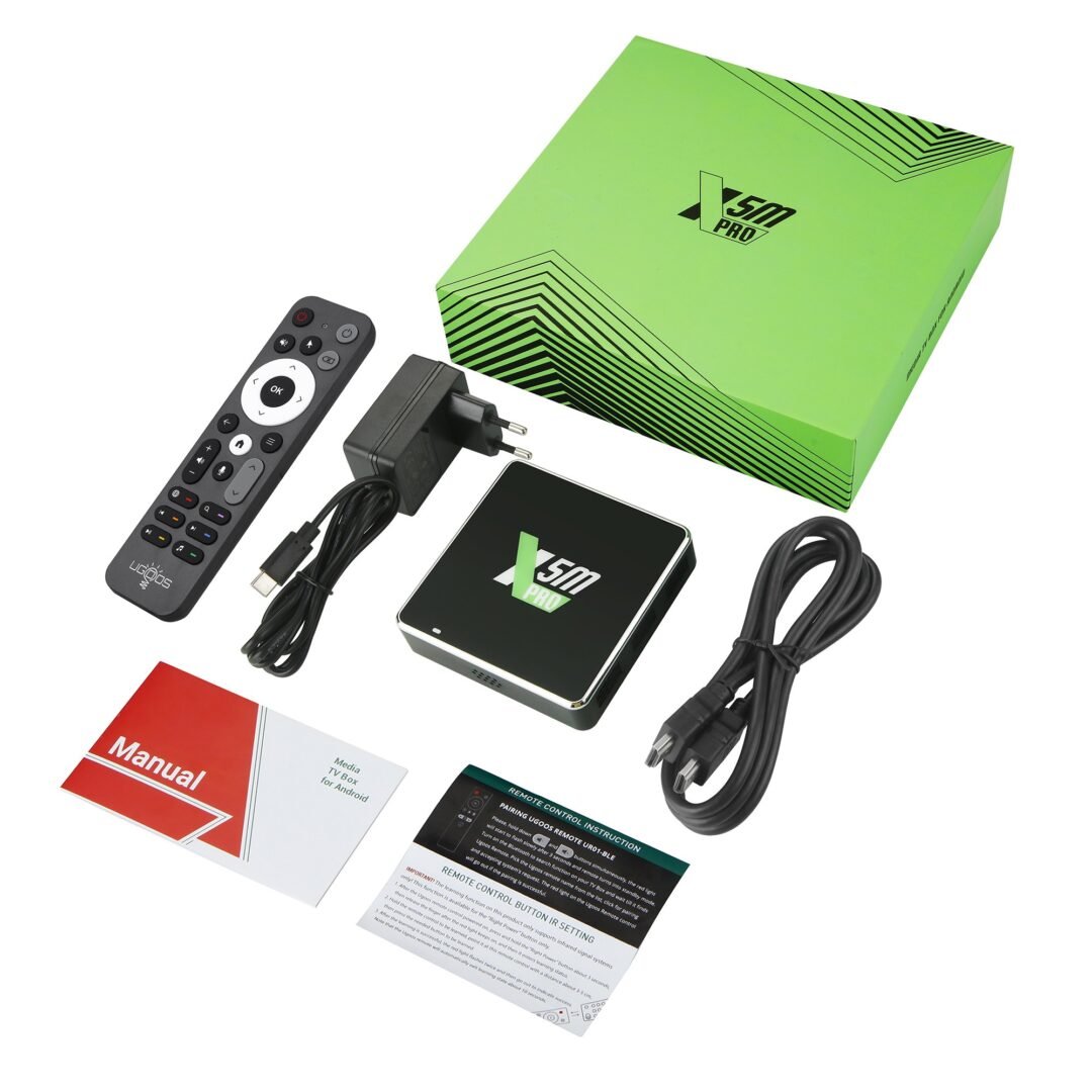 Ugoos x5m pro 4gb/32gb android tv box