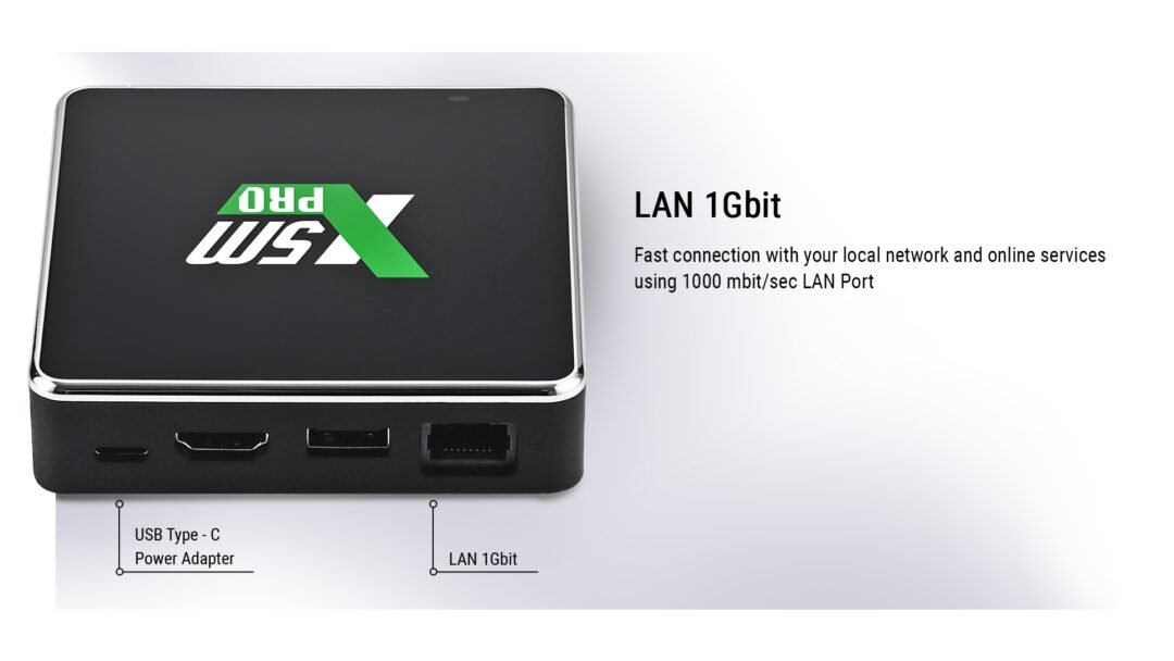 Ugoos x5m pro 4gb/32gb android tv box