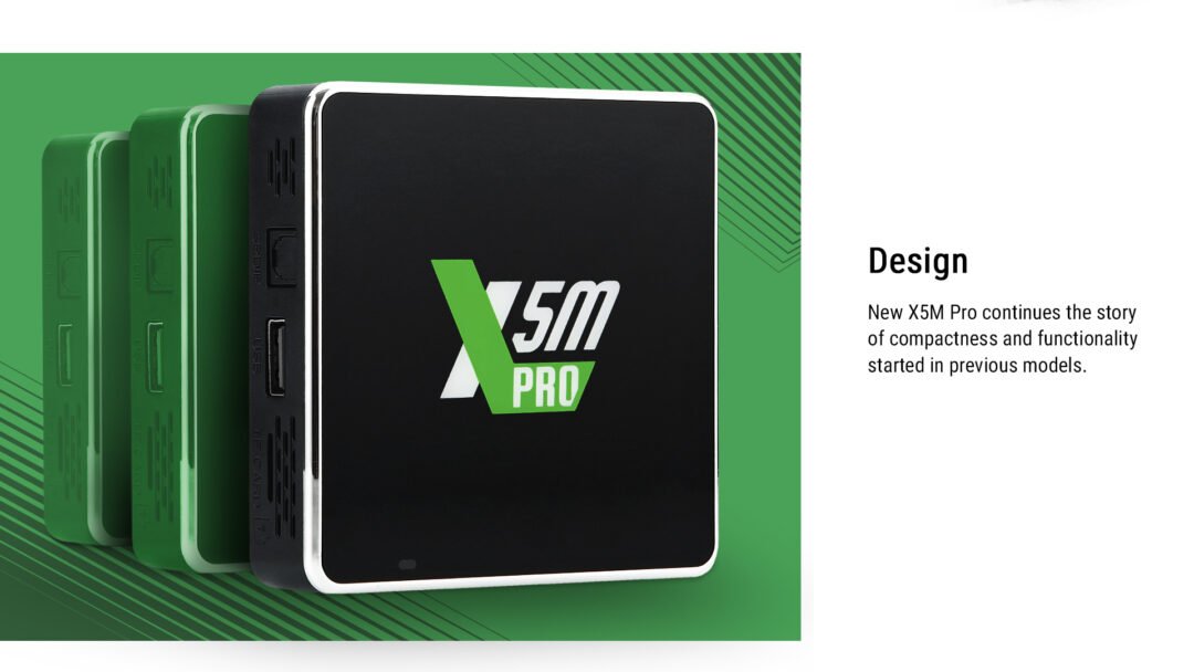 Ugoos x5m pro 4gb/32gb android tv box