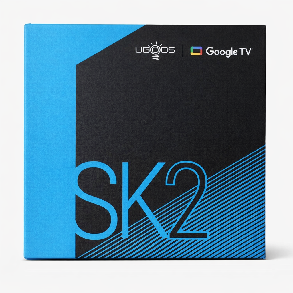 UGOOS SK2 Android TV priedėlis 4/32 GB puikiai tinka su Go3