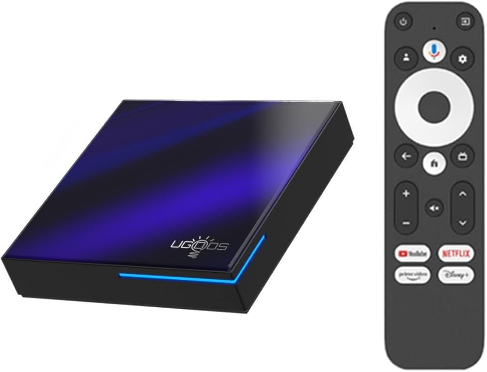 Ugoos sk2 android tv priedėlis 4/32 gb puikiai tinka su go3